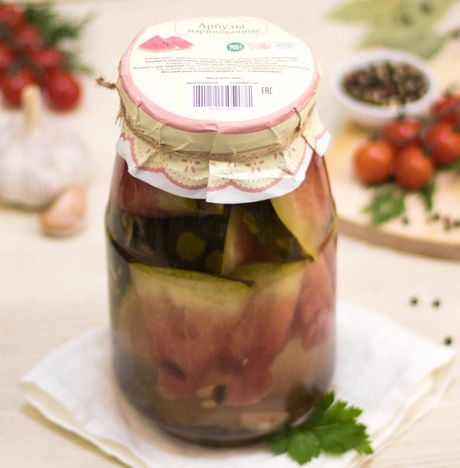 Арбузы маринованные ст/б 1500г