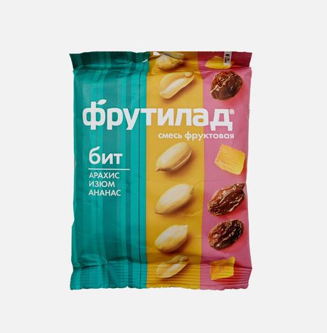 Смесь Фруктовая Энергия Бит фруктов и арахиса 55г