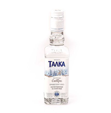 Водка Талка 40% ст/б 0,25л 