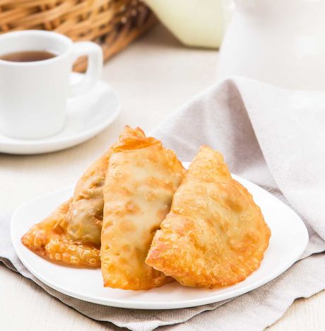 Чебуреки с мясом жареные 60г 