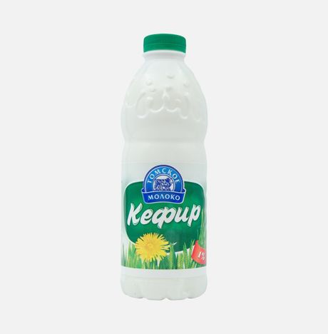 Кефир Томское молоко 1% пл/б 900г