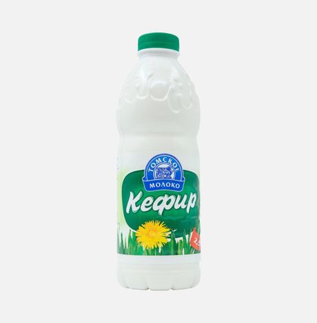 Кефир Томское молоко 2.5% пл/б 900г