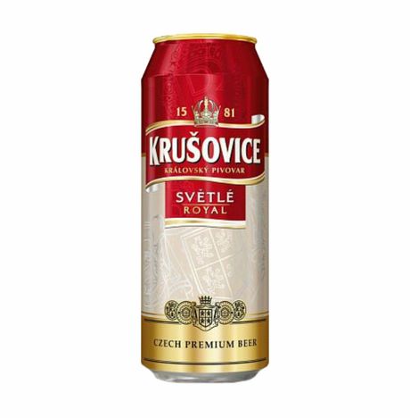 Пиво Крушовице Светлое 4.2% ж/б 0,45л