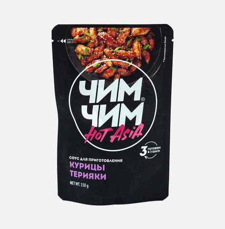 Соус Чим-Чим для приготовления курицы терияки пл/уп 150г