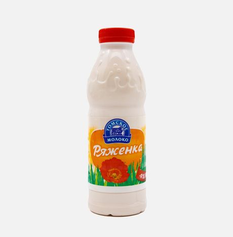 Ряженка Томское молоко 4% пл/бут 500г