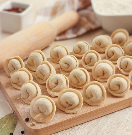 Пельмени из курицы с зеленью 700г 