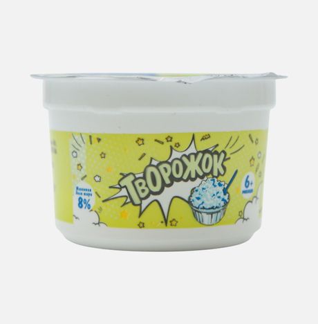 Творожок Молочная кухня Детский с 6мес 8% пл/ст 50г