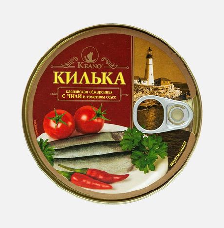 Килька Кеано балтийская обжаренная с чили в т/с неразд ж/б/кл 240г