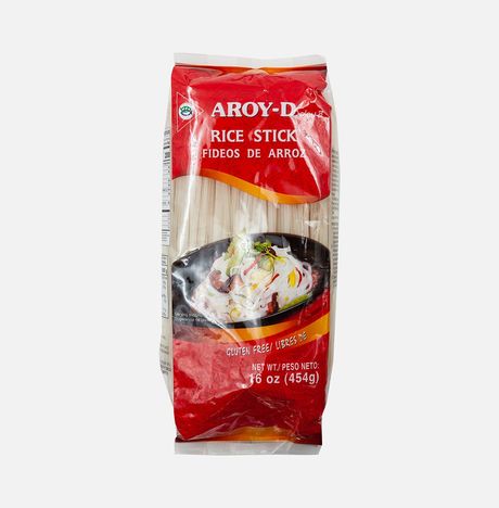 Рисовая лапша Арой-Д 3мм пл/пак 454г
