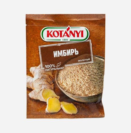 Имбирь молотый Котани бум/пак 15г