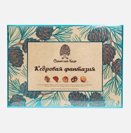 Конфеты Сибирский кедр Кедровая фантазия 210г