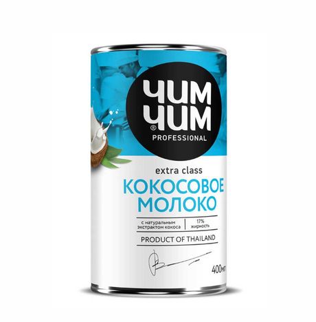 Молоко кокосовое Чим-Чим 17% ж/б/ключ 400мл