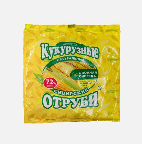 Отруби Сибирские кукурузные натуральные пл/пак 180г