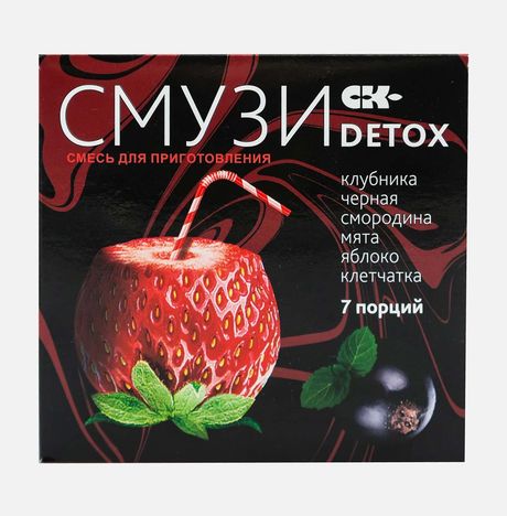 Клетчатка Сибирская СмузиСК Детокс мята/клубн/черн смород/яблоко 84г