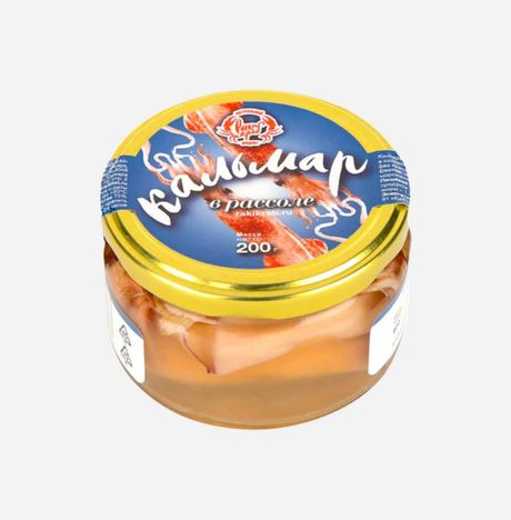 Кальмар в рассоле ст/б 200г
