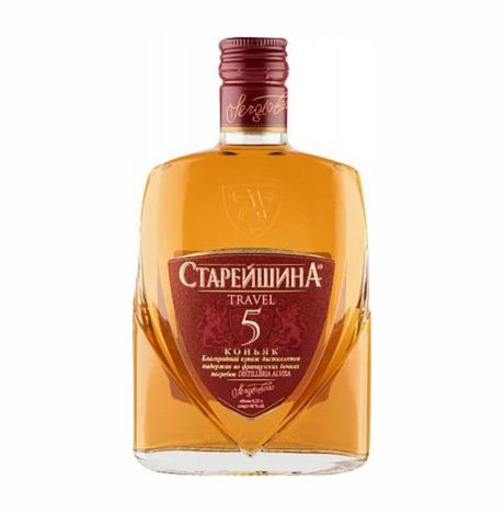 Коньяк Старейшина Трэвел 5лет 40% ст/б/фл 0,25л