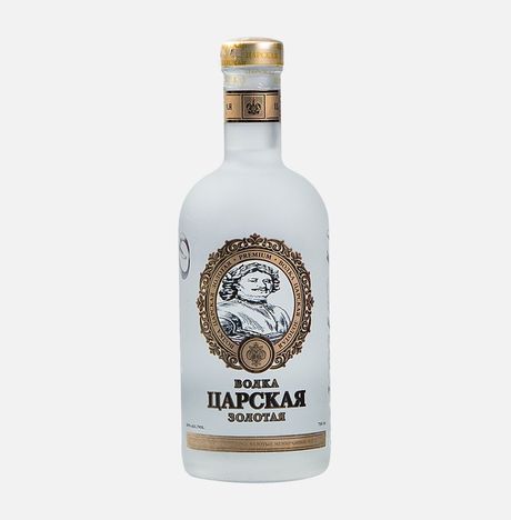 Водка Ладога Царская Золотая 40% ст/б 0,7л