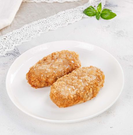 Котлеты из цыпленка с сыром жареные вес