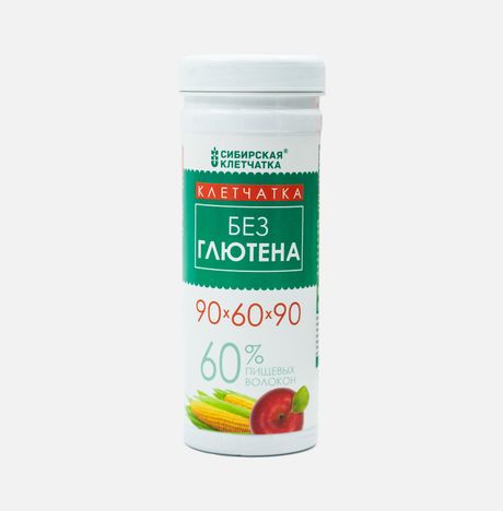 Клетчатка Сибирская клетчатка 90*60*90 без глютена пл/б 200г