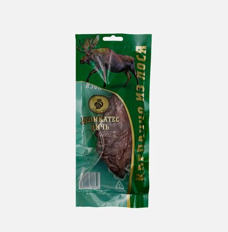 Карпаччо Деликатес Дичь из мяса лося с/к в/у вес