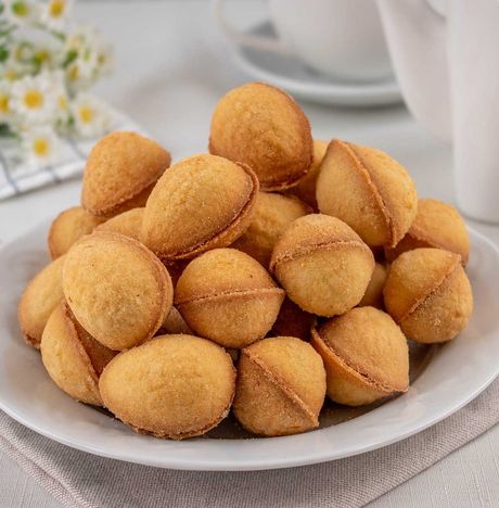 Орешки со сгущенкой и арахисом вес