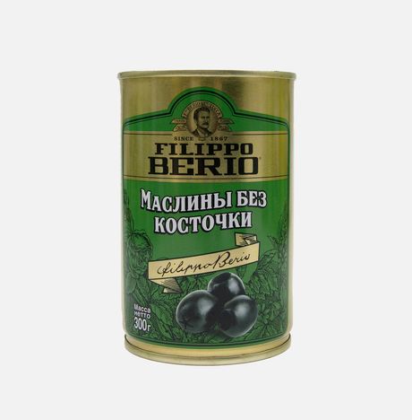 Маслины Филиппо Берио б/к 300г