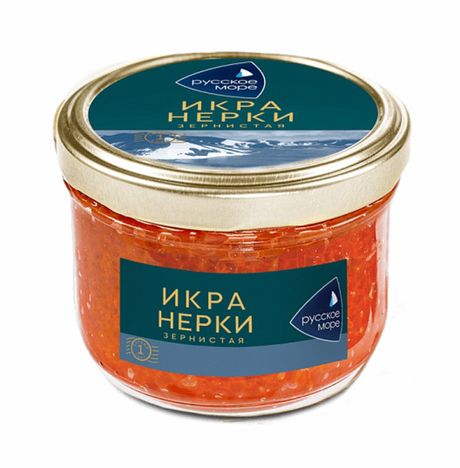 Икра Русское море лососевая зернистая нерки ст/б 210г