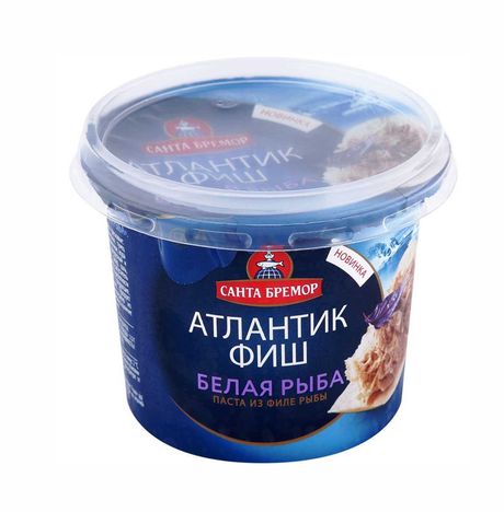 Паста Санта Бремор Атлантик фиш Лосось пл/ст 140г