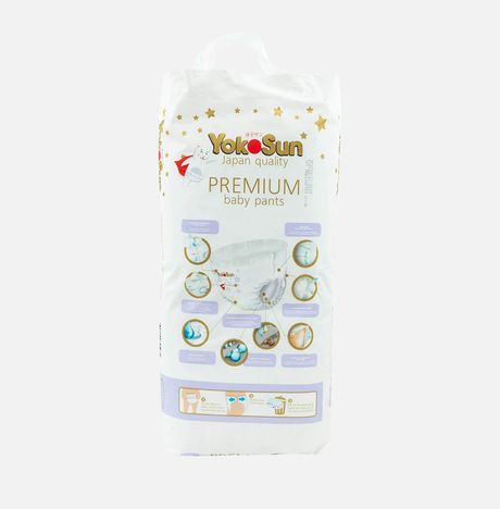 Подгузники-трусики Йокосан Премиум 12-20кг XL 38шт