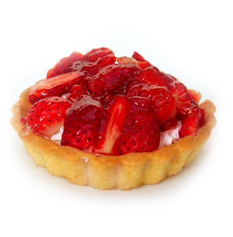 Пирожное Корзиночка летняя с клубникой 170г