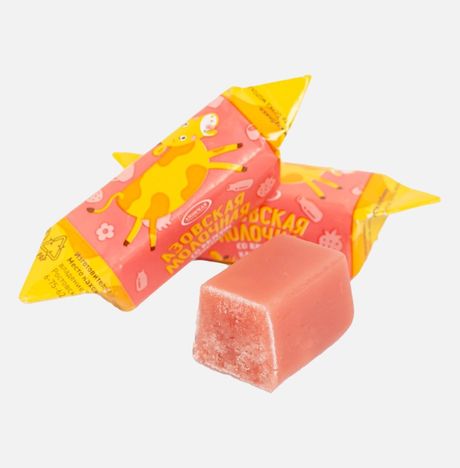 Конфеты Азовская КФ молочные ассорти вес