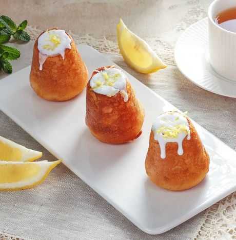 Ромовая баба лимонная вес