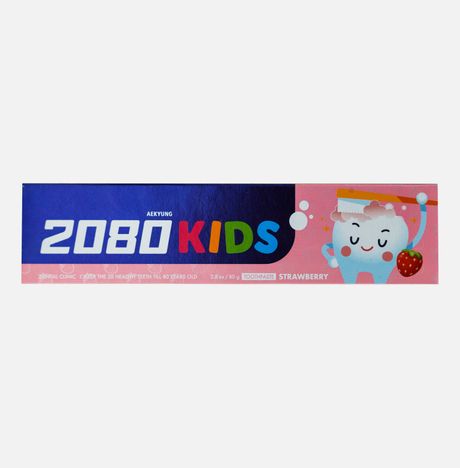 Зубная паста Дентал Клиник 2080 детская Клубника 80мл