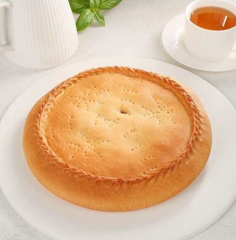 Пирог с мясом и луком вес