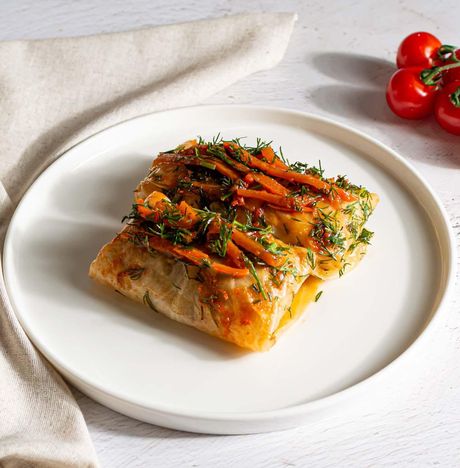 Голубцы из говядины с рисом запеченные под соусом вес