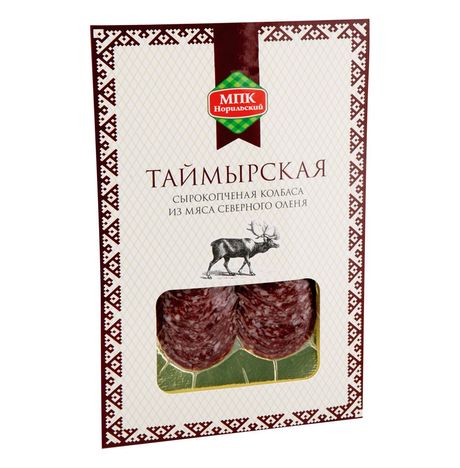 Колбаса МПК Норильский Таймырская с/к нарезка 90г