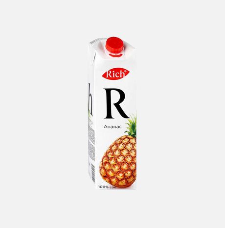 Сок Рич Ананас т/п 1л