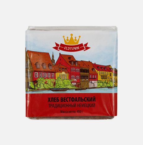 Хлеб ОлдТаун Вестфальский с семенами пл/уп 450г