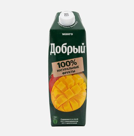 Напиток Добрый Манго сокосодержащ т/п 1л