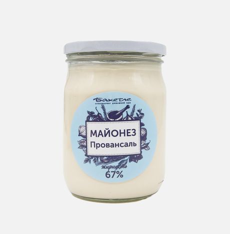 Майонез Бахетле Провансаль 67% ст/б 460г
