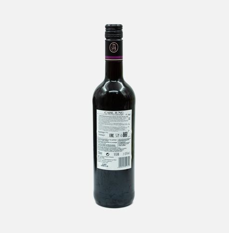 Вино Карл Джунг Мерло б/алк кр ст/б 0,75л