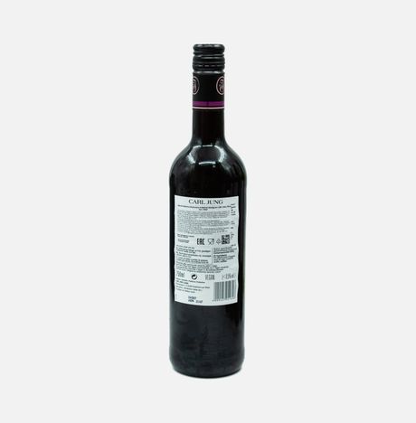 Вино Карл Джунг Каберне Савиньон б/алк кр ст/б 0,75л