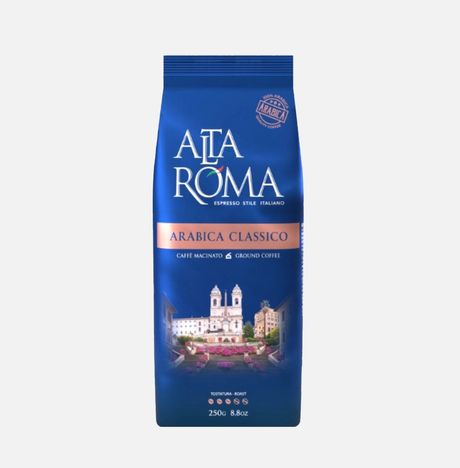 Кофе Альта Рома Арабика Классико молотый м/у 250г
