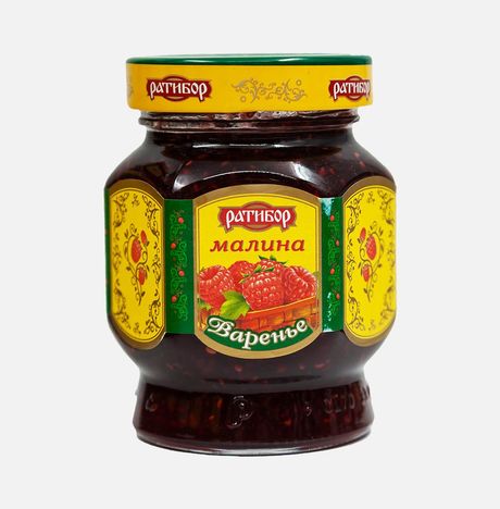 Варенье Ратибор Малина ст/б 360г