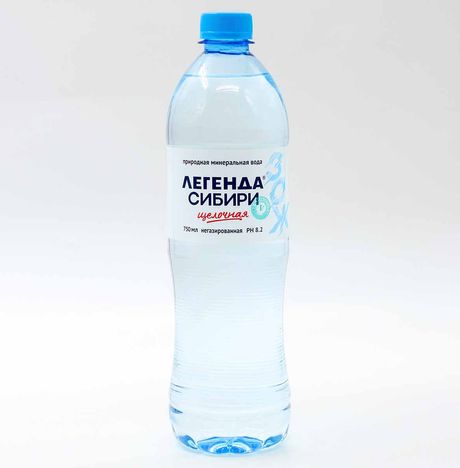 Вода Легенда Сибири ЗОЖ минеральная природ негаз пэт 0,75л