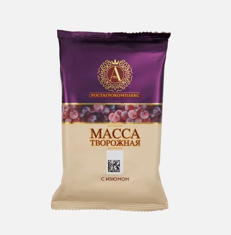 Масса творож А.Ростагрокомплекс с изюмом 20% 180г