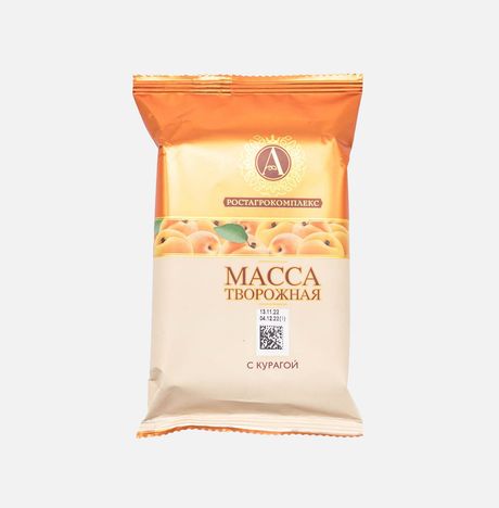 Масса творож А.Ростагрокомплекс курагой 20% 180г