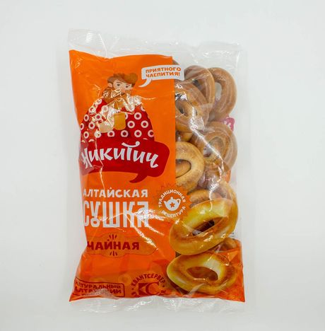 Сушки Никитич Чайная пл/уп 300г