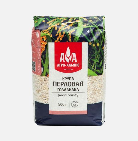 Крупа Агро-Альянс Экстра Перловая Голландка 500г