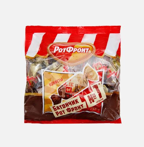 Батончики РотФронт шоколадно-сливочный вкус 250г
